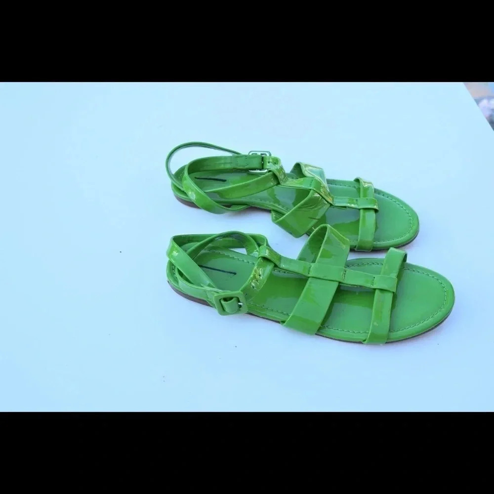 J. Crew Patent Sandals